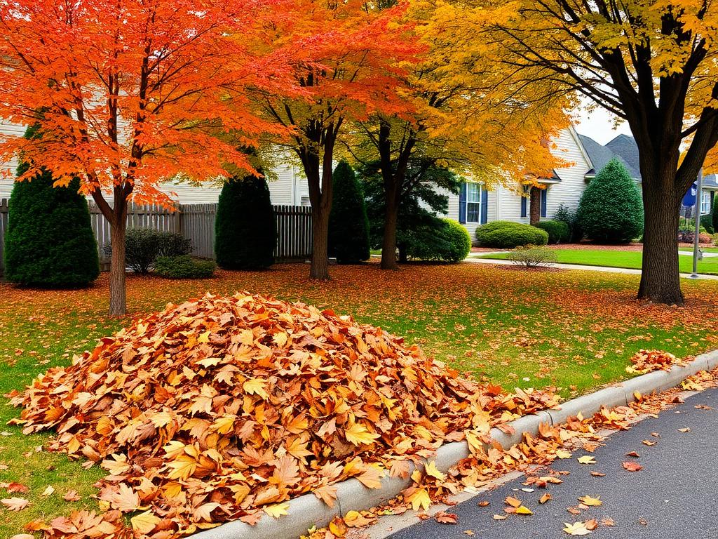 Finished fall cleanup work